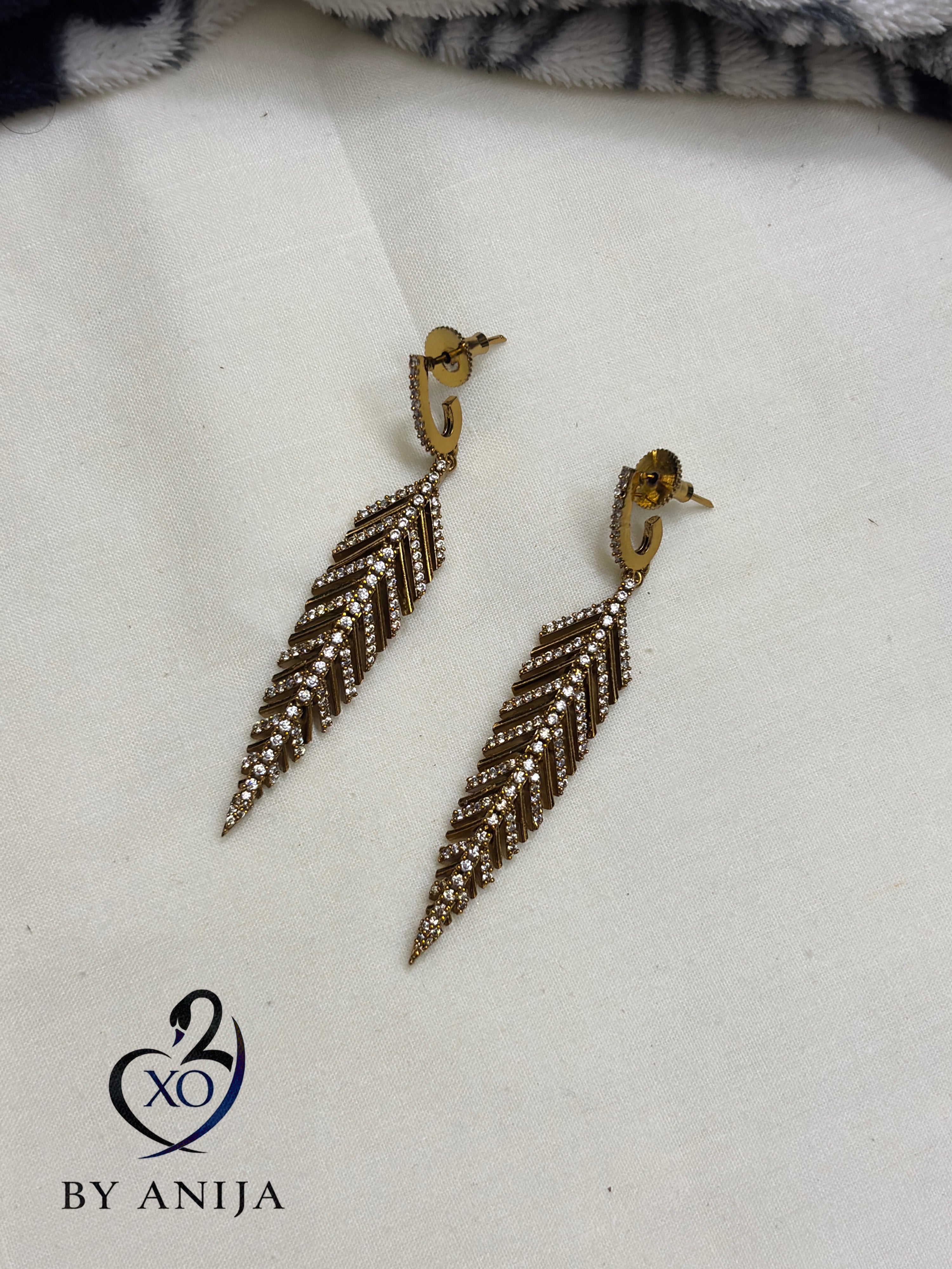 premium feather 🪶 earing